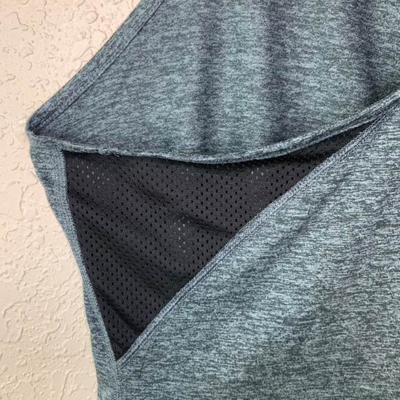 Nike Dri-Fit Gray Black Yoga Workout Running Training Racerback Top Wome… - Picture 6 of 11